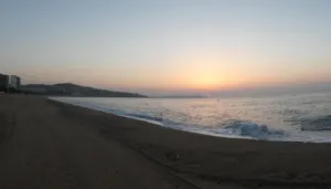 Sonnenaufgang an der Costa Brava