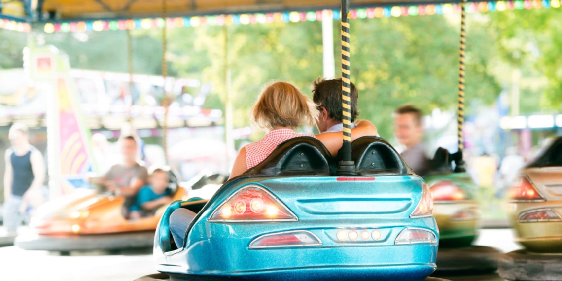 Die Autoscooter ist immer wieder ein Highlight auf der Kirmes