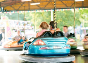 Die Autoscooter ist immer wieder ein Highlight auf der Kirmes