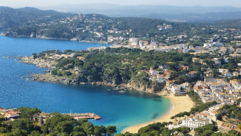 Costa Brava, Palafrugell, Katalonien,
