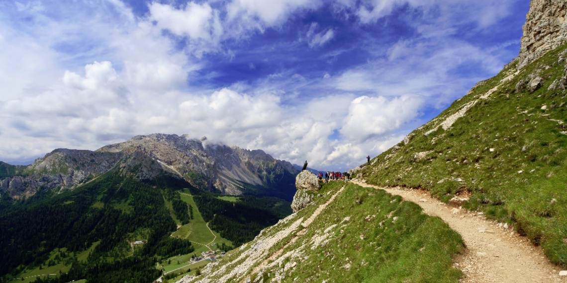 Wandern in den Dolormiten