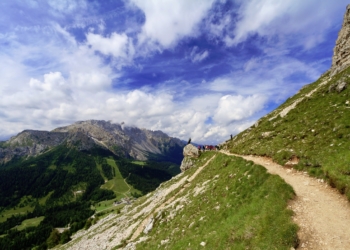 Wandern in den Dolormiten