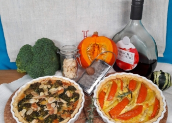 Kürbis- & Brokkoli-Quiche