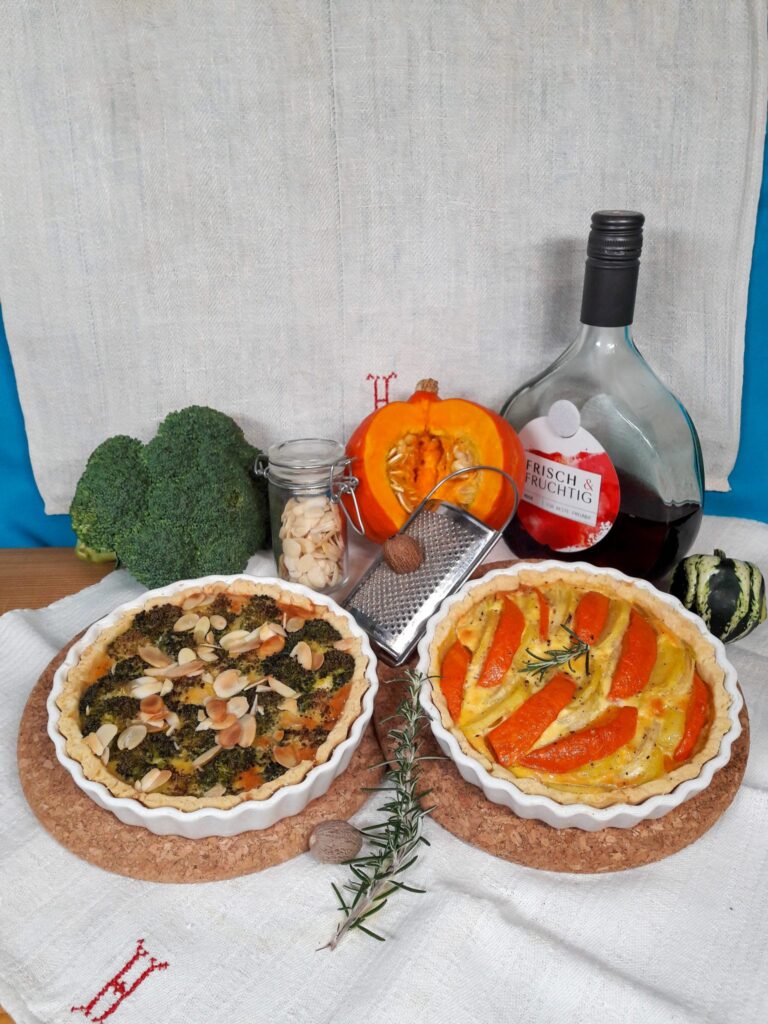 Kürbis- & Brokkoli-Quiche