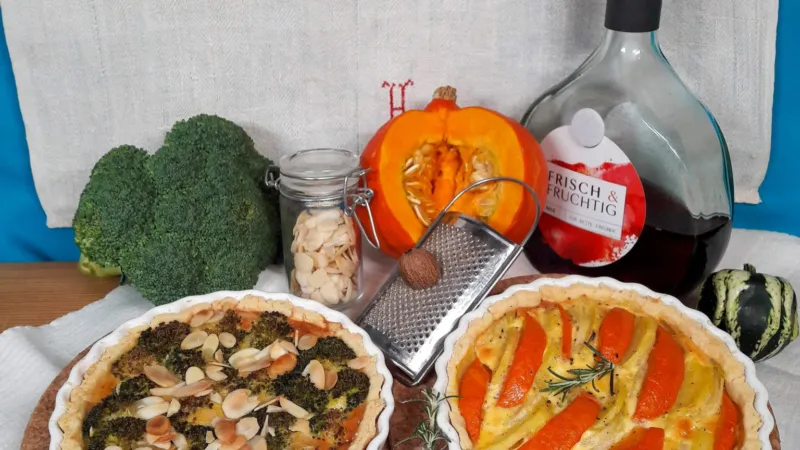 Rezept: Kürbis- & Brokkoli-Quiche 4 Kürbis- & Brokkoli-Quiche