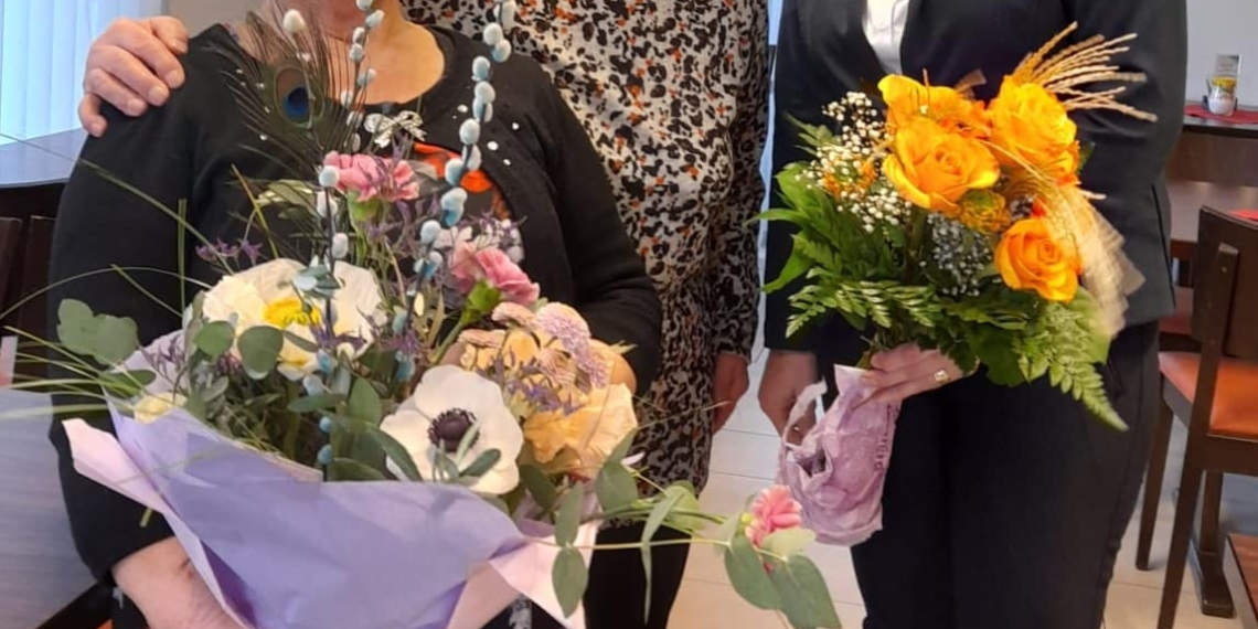 v.l. Lotti Maier, Waltraud Trauthwein, Nicole Hofmann | Bild: AWO Friedrichsthal