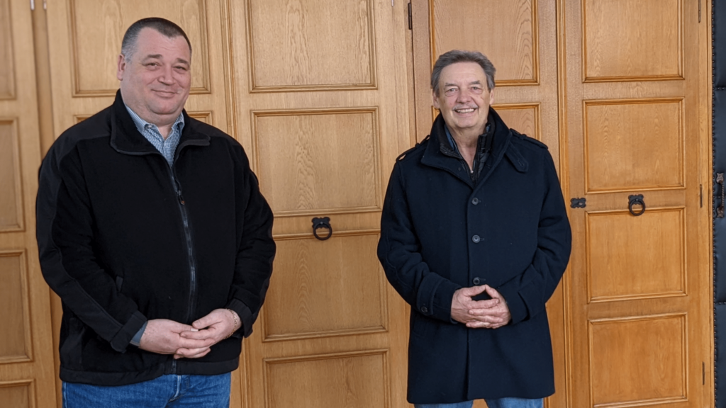 Koalition aus SPD & Linke beantragen Einblick in Energiepolitik der Stadtwerke 4 Die Fraktionsvorsitzenden Jörn Walter (SPD) & Jürgen Trenz (Die Linke)