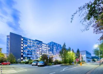 Das Knappschaftsklinikum in Püttlingen