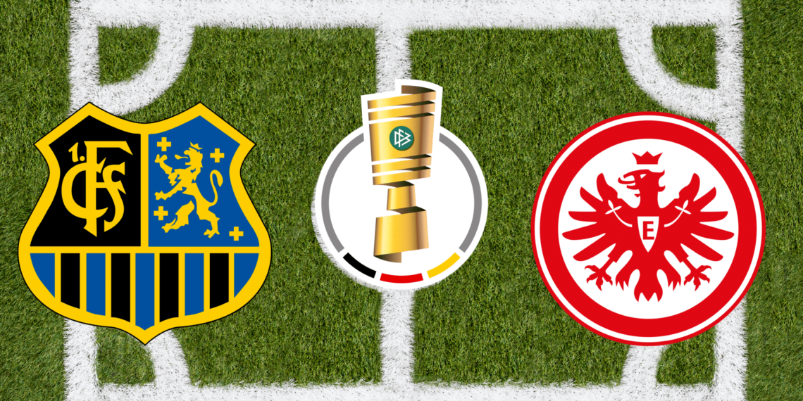 DFB Pokal 2023 2024 - FC Saarbrücken : Eintracht Frankfurt