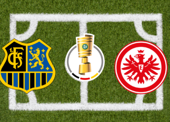 DFB Pokal 2023 2024 - FC Saarbrücken : Eintracht Frankfurt