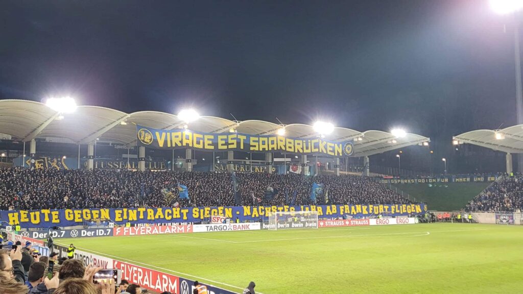 1. FC Saarbrücken - Eintracht Frankfurt