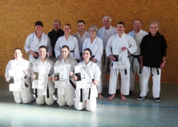 Dan Prüfung beim Karateclub Asahi | Bild: Verein