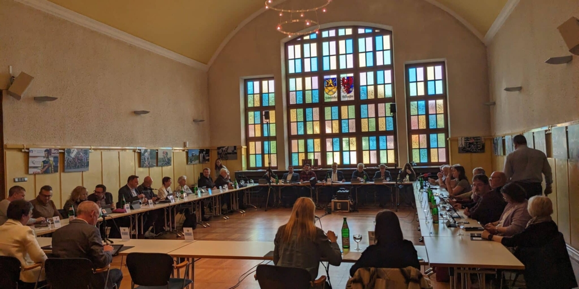 Blick in den Stadtrat von Friedrichsthal am 20.03.2024