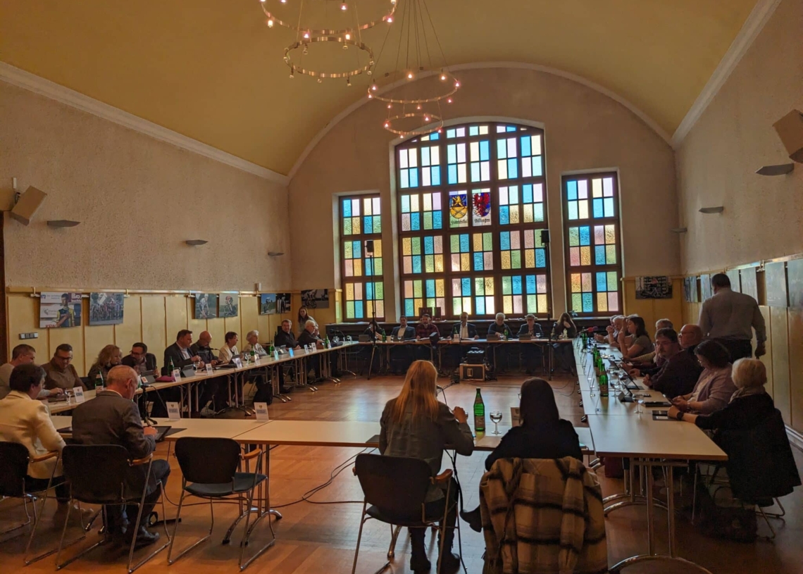 Blick in den Stadtrat von Friedrichsthal am 20.03.2024
