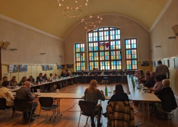 Blick in den Stadtrat von Friedrichsthal am 20.03.2024