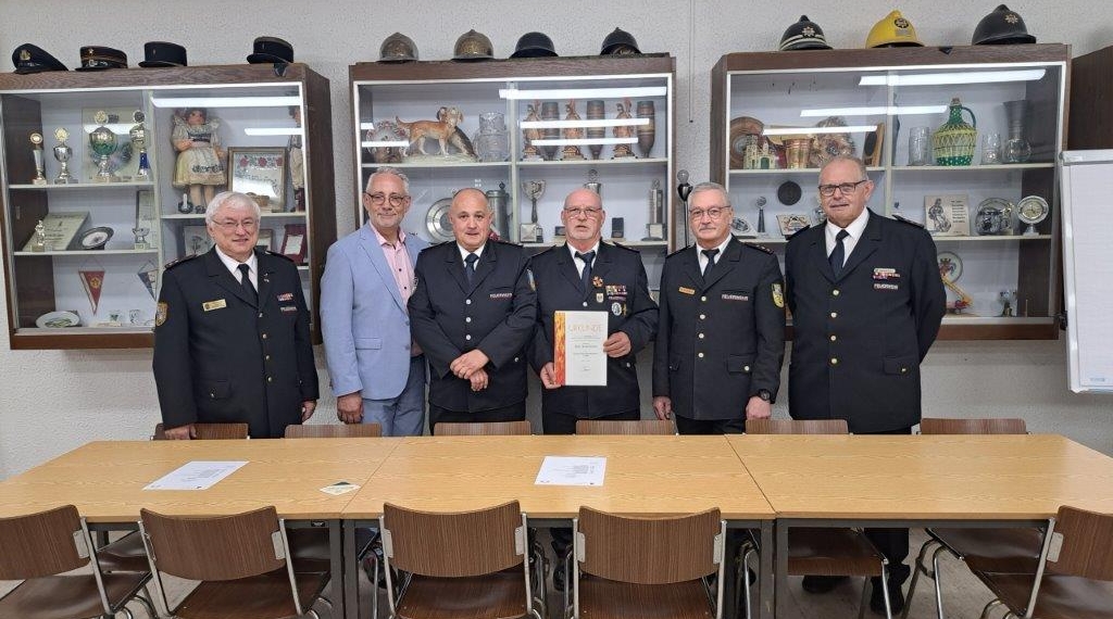 v.l.n.r.: Thomas Quint, Christian Jung, Dieter Altmeier, Peter Bickelmann, Claus Kürsteiner, Gerhard Sauer | Bild: Stadt Friedrichsthal