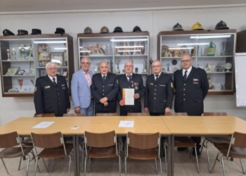 v.l.n.r.: Thomas Quint, Christian Jung, Dieter Altmeier, Peter Bickelmann, Claus Kürsteiner, Gerhard Sauer | Bild: Stadt Friedrichsthal