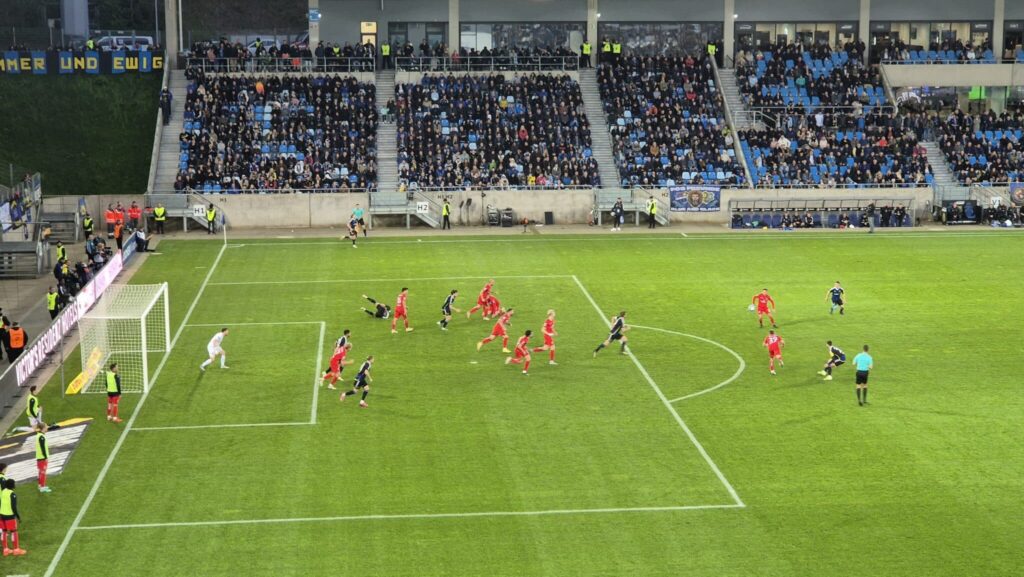 1. FC Saarbrücken - Unterhaching, 10.04.2024 | Bild: Don Roberto