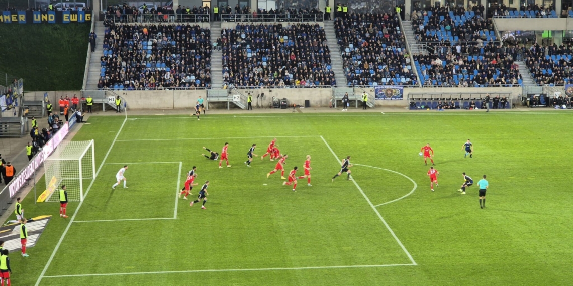 1. FC Saarbrücken - Unterhaching, 10.04.2024 | Bild: Don Roberto