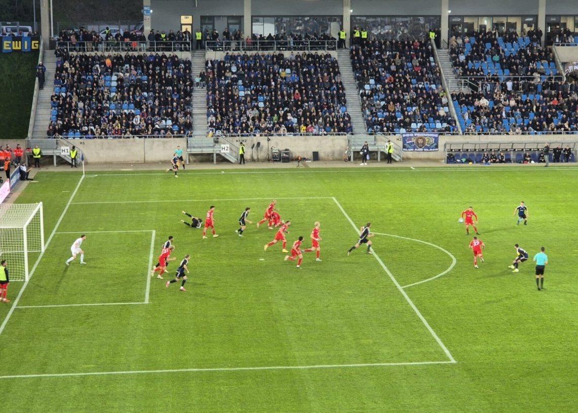 1. FC Saarbrücken - Unterhaching, 10.04.2024 | Bild: Don Roberto