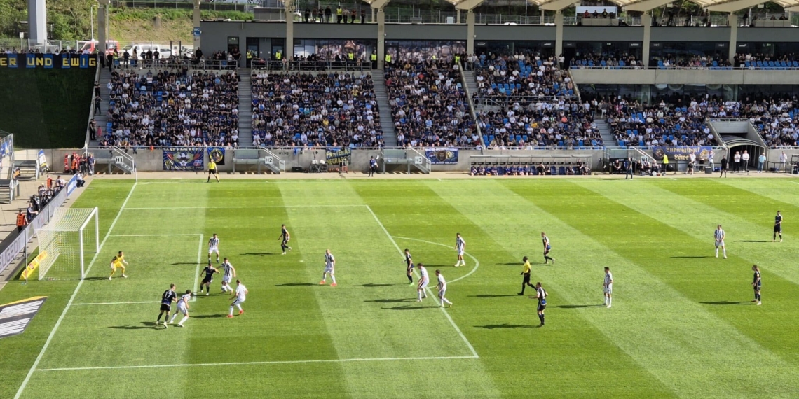 1. FC Saarbrücken - SV Sandhausen, 13.04.2024