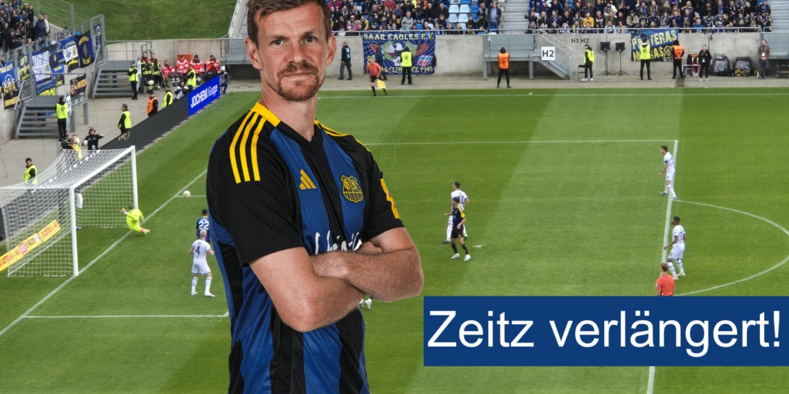 Manuel Zeitz bleibt dem 1. FC Saarbrücken länger erhalten