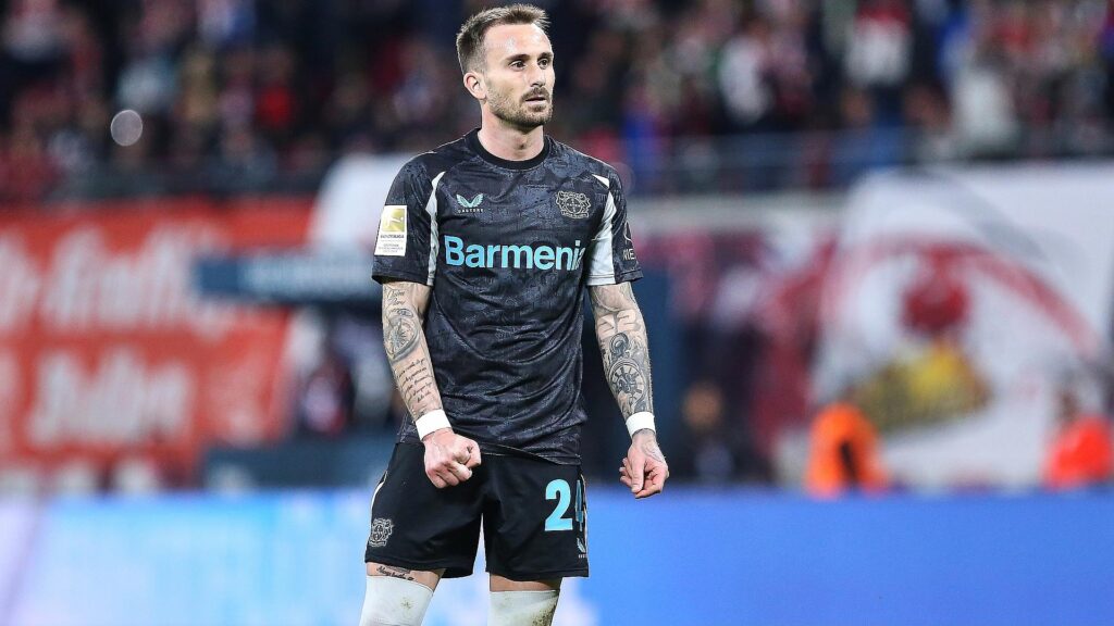 1. Bundesliga: Bayer Leverkusen schlägt VfL Bochum 11 Aleix Garcia (Bayer Leverkusen) (Archiv)