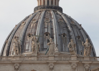 Kuppel des Petersdom am Vatikan