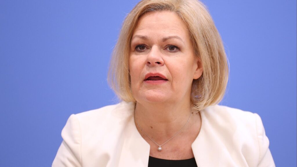 Nancy Faeser (Archiv)