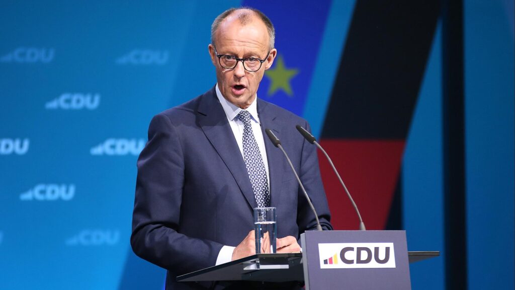 Friedrich Merz am 28.04.2025