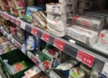 Käse im Supermarkt (Archiv)