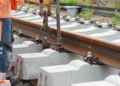 Bauarbeiten an einer Gleisanlage (Archiv)