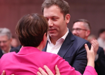 Lars Klingbeil und Saskia Esken (Archiv)