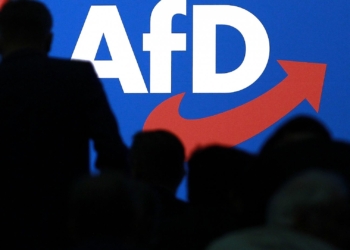 Logo auf AfD-Parteitag (Archiv)
