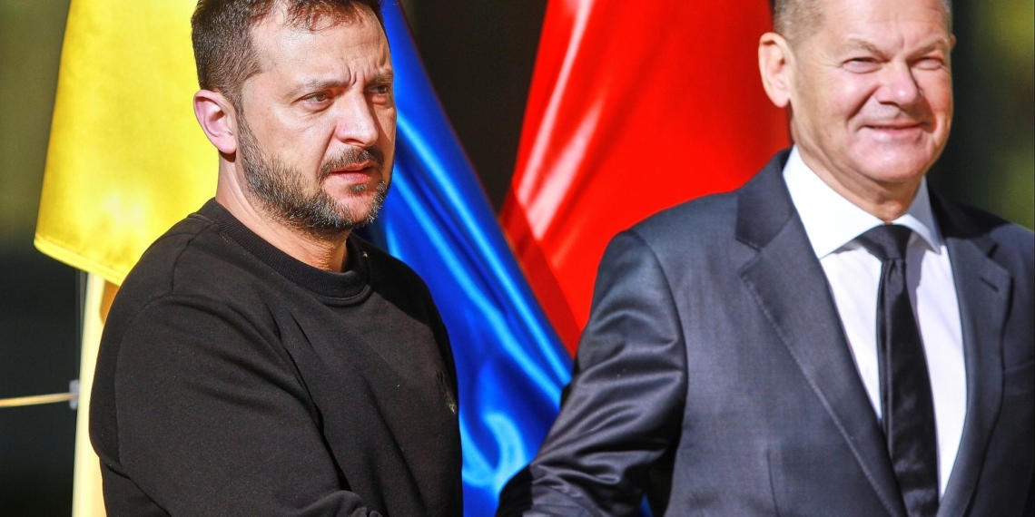 Wolodymyr Selenskyj und Olaf Scholz (Archiv)