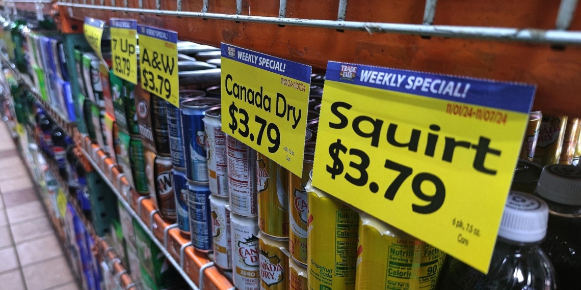 Preise in einem US-Supermarkt (Archiv)