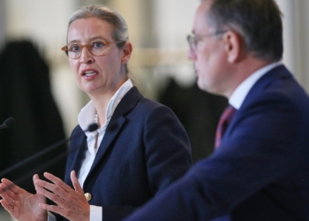 Alice Weidel und Tino Chrupalla (Archiv)