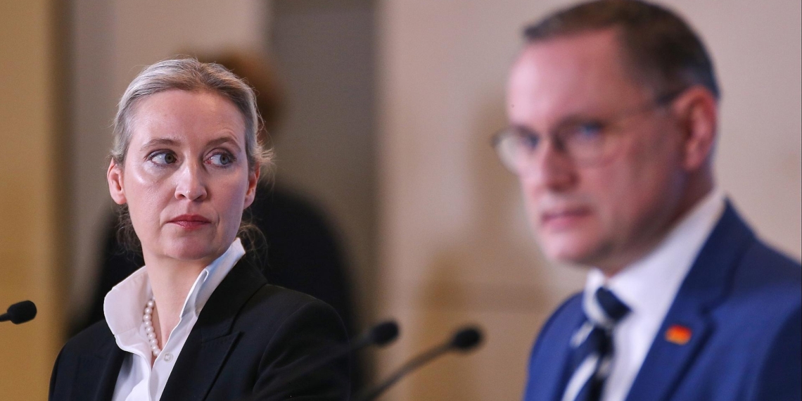 Alice Weidel und Tino Chrupalla (Archiv)