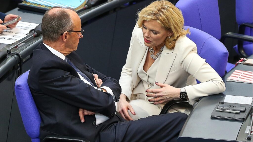 Friedrich Merz und Julia Klöckner (Archiv)