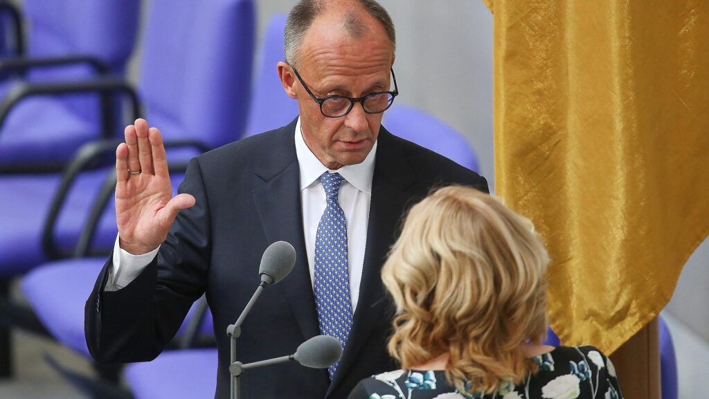 Friedrich Merz legt seinen Amtseid ab am 06.05.2025