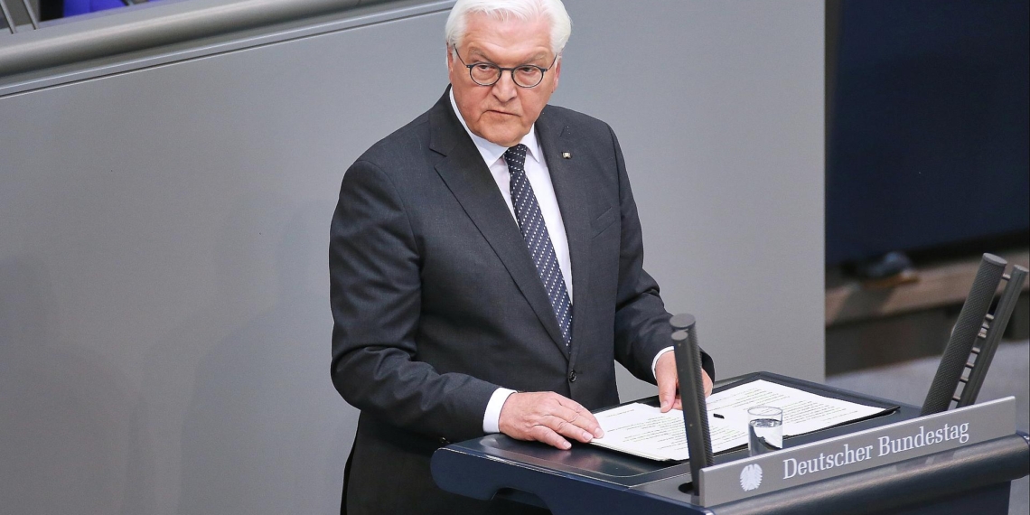 Frank-Walter Steinmeier am 08.05.2025