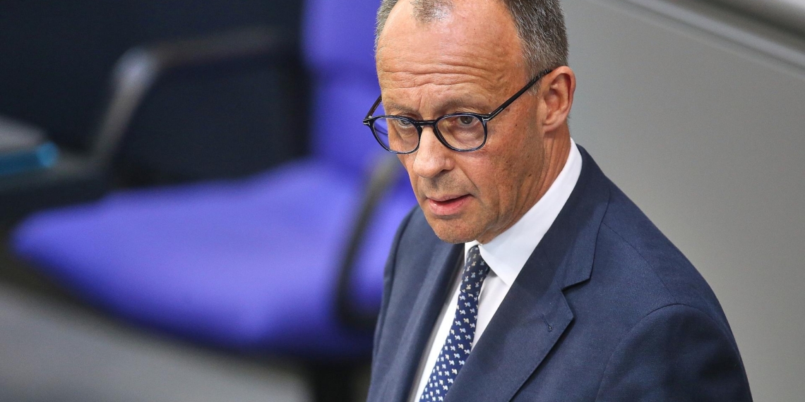 Merz will Deutschland stärker in Europa auftreten lassen 1 Friedrich Merz am 14.05.2025