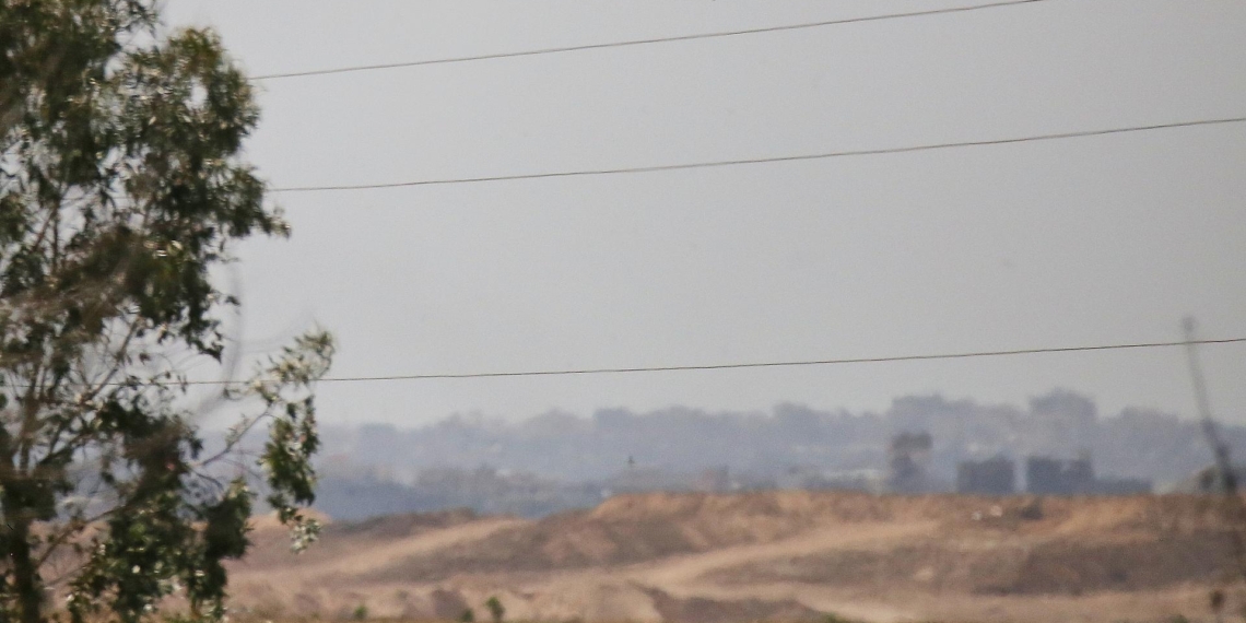 Blick von Israel in den Gazastreifen (Archiv)