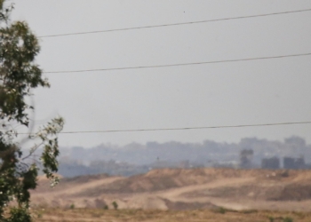 Blick von Israel in den Gazastreifen (Archiv)