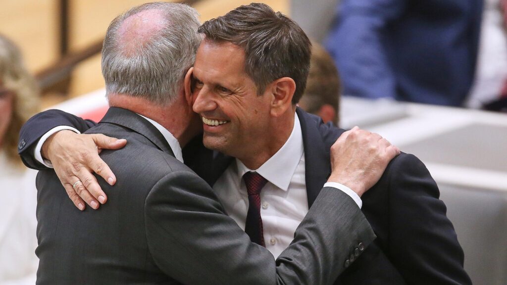 Stephan Weil und Olaf Lies am 20.05.2025