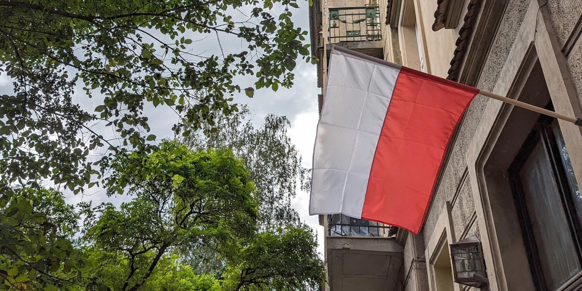 Fahne von Polen (Archiv)
