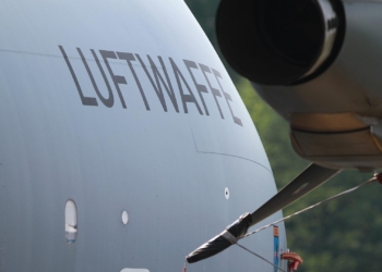Schriftzug `Luftwaffe` (Archiv)