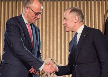Friedrich Merz und Mark Carney