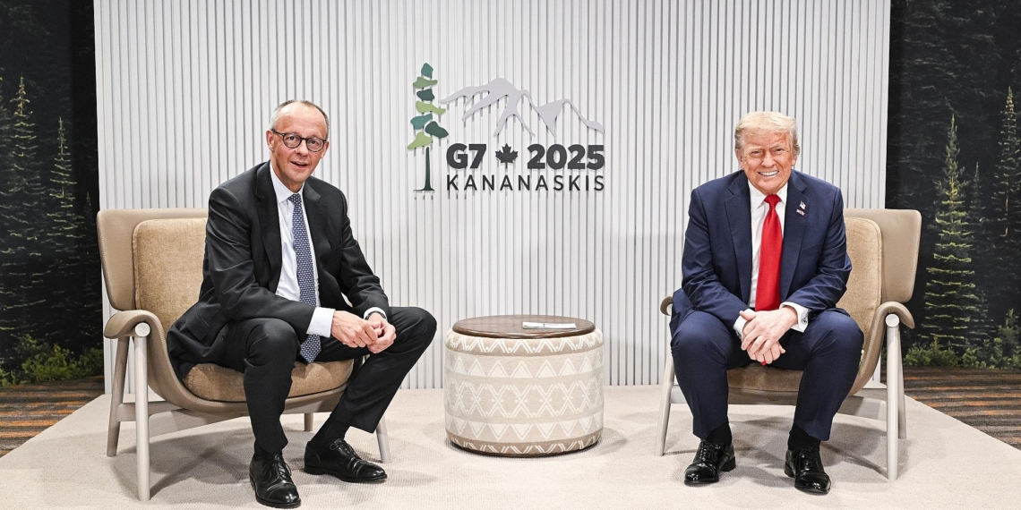 Merz trifft Trump beim G7-Gipfel in Kanada am 16.06.2025