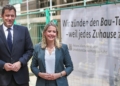 Lars Klingbeil und Verena Hubertz stellen `Bau-Turbo` vor am 18.06.2025
